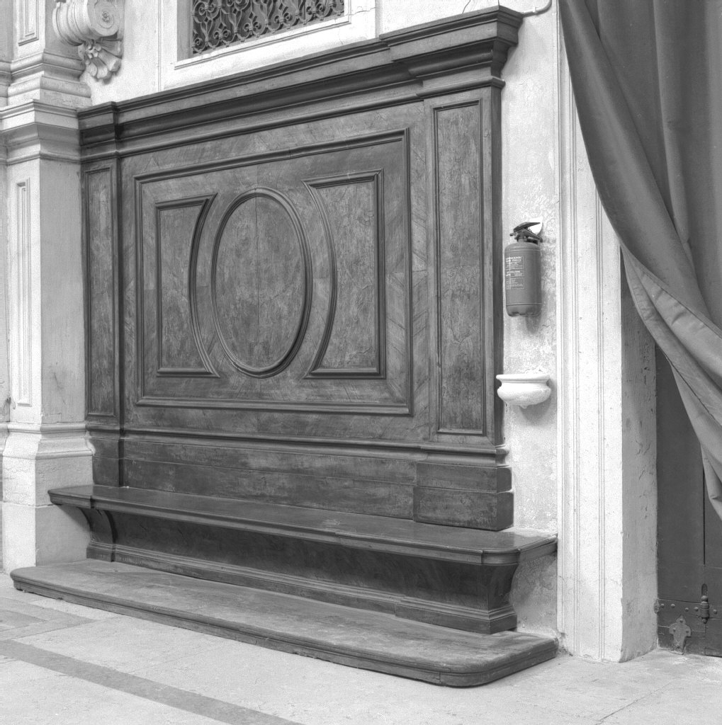 boiserie, serie di Barbon Antonio (terzo quarto sec. XVIII)