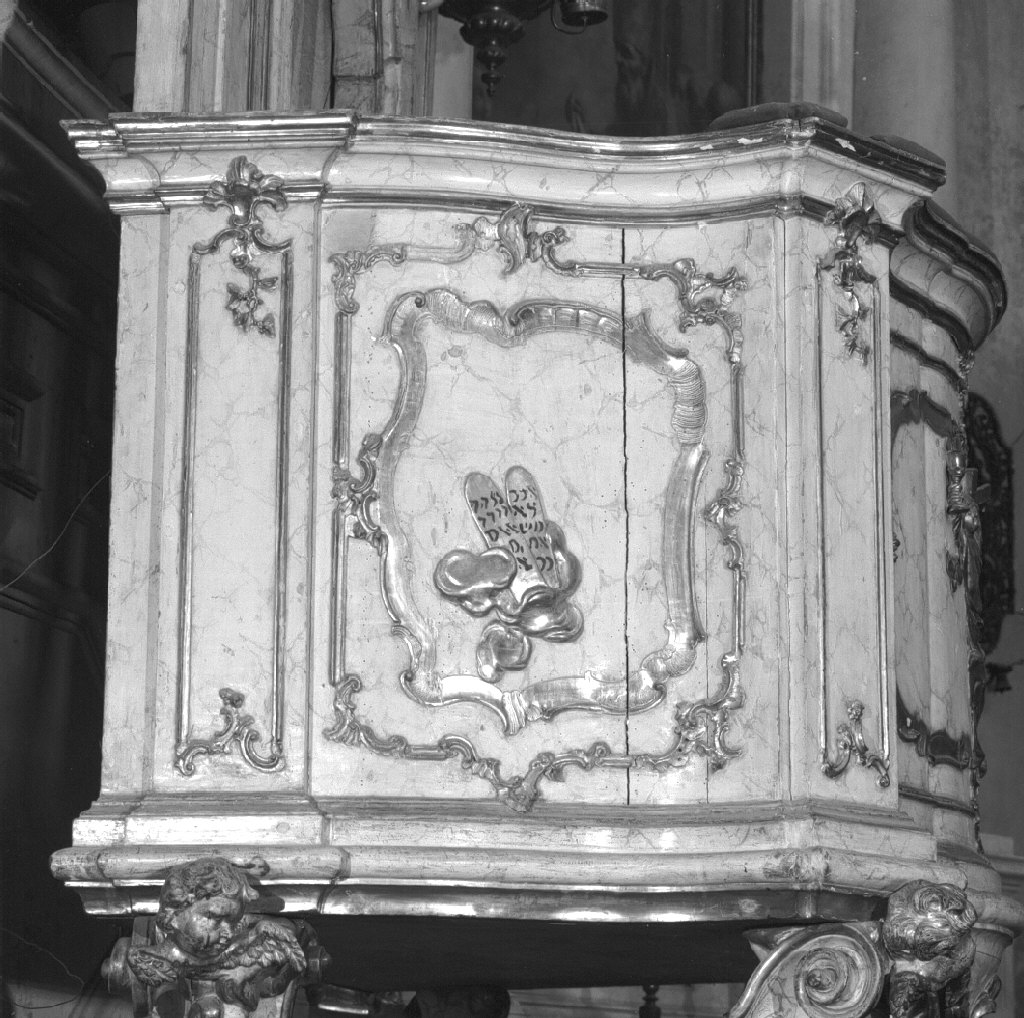 parapetto, elemento d'insieme di Massari Giorgio, Barbon Antonio (terzo quarto sec. XVIII)