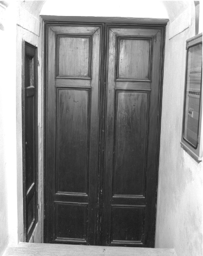 porta - a due battenti - bottega veneta (seconda metà sec. XVIII)