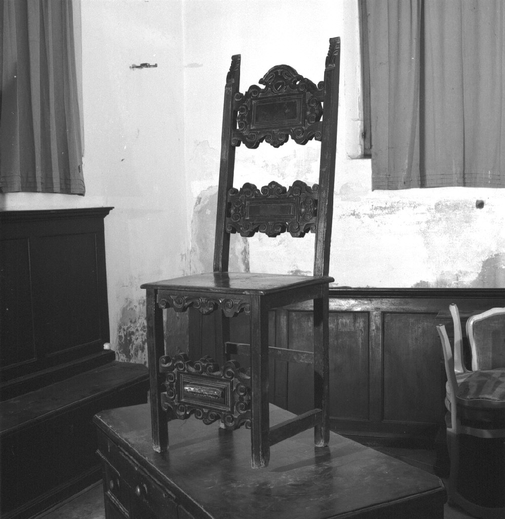 sedia - bottega veneta (seconda metà sec. XIX)