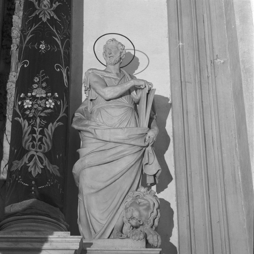 San Marco Evangelista (statua, elemento d'insieme) di Gai Antonio (sec. XVIII)