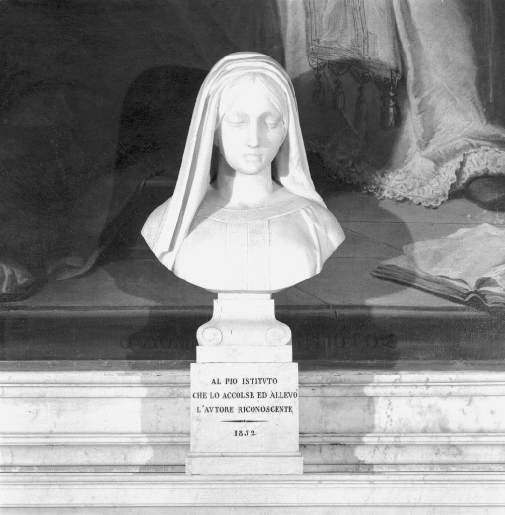 Madonna (scultura) di Vià Vitale (sec. XIX)