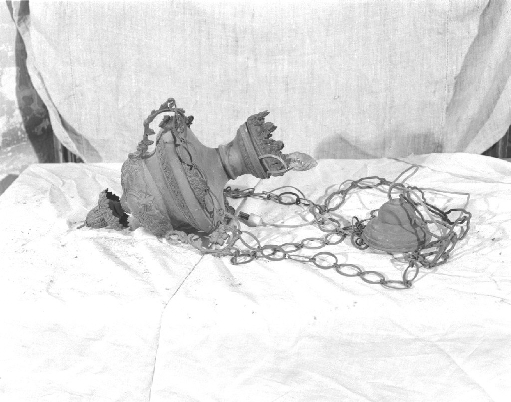 lampada pensile, serie - bottega veneta (primo quarto sec. XX)