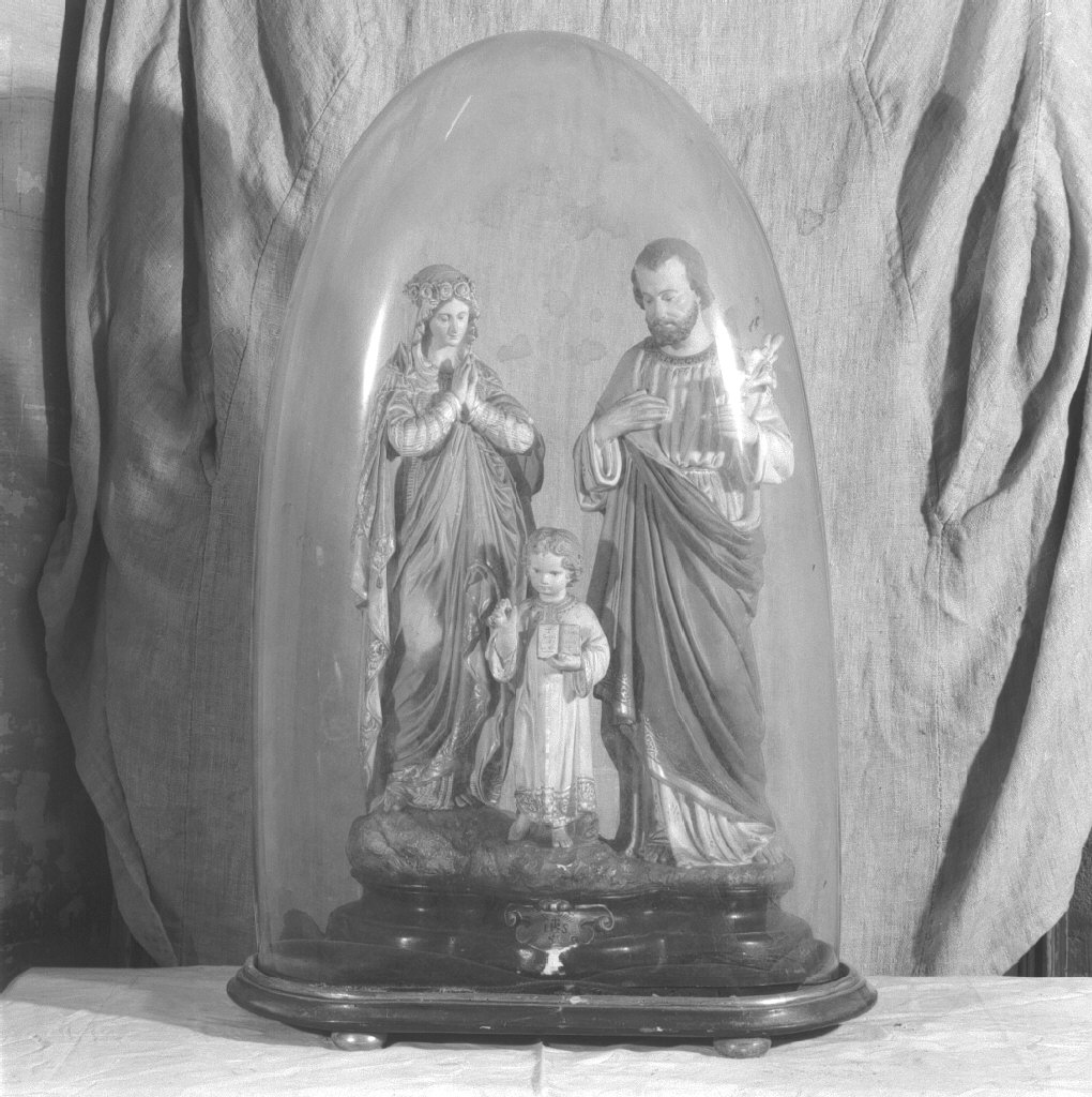 Sacra Famiglia (statuetta, insieme) - bottega veneta (seconda metà sec. XIX)