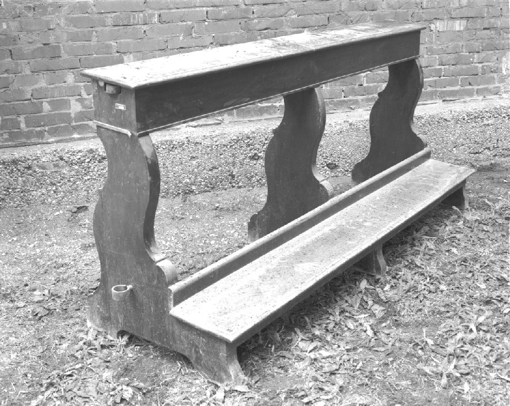 inginocchiatoio, serie - bottega veneta (seconda metà sec. XVIII)