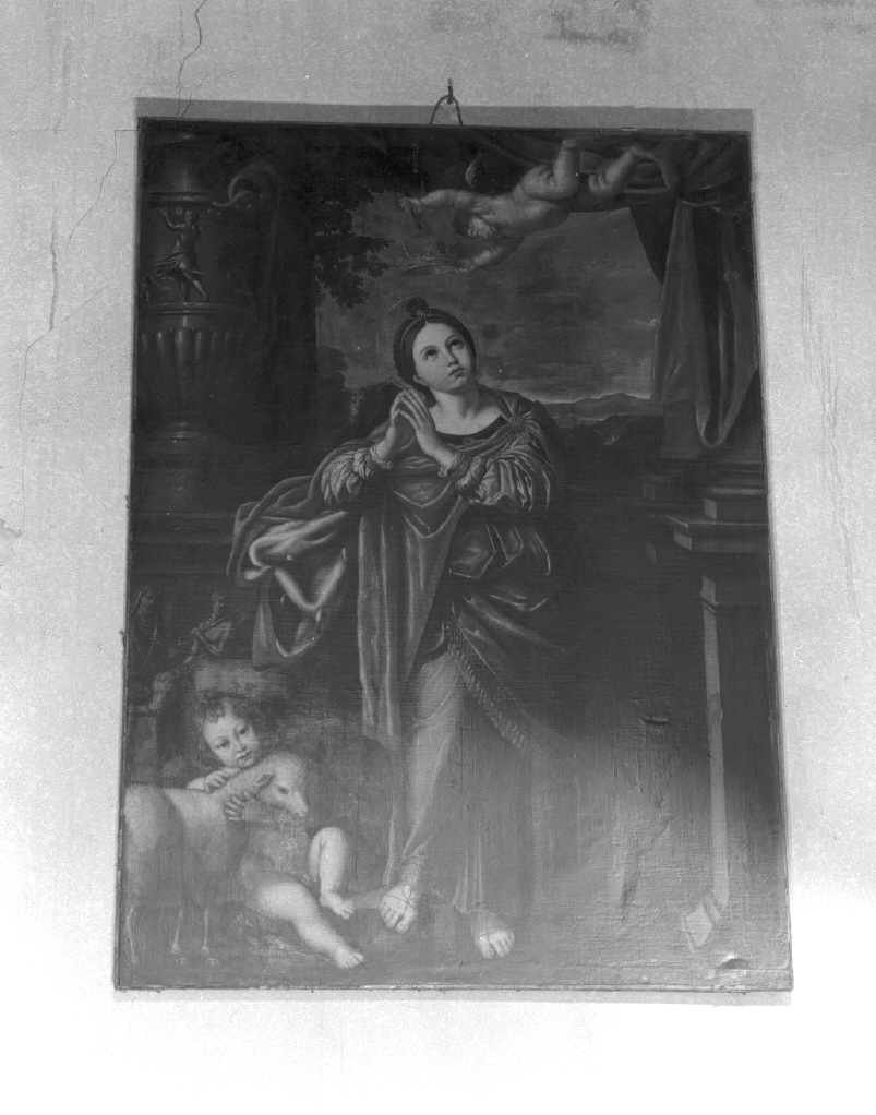 Sant'Agnese (dipinto) di Gramiccia Lorenzo (ultimo quarto sec. XVIII)