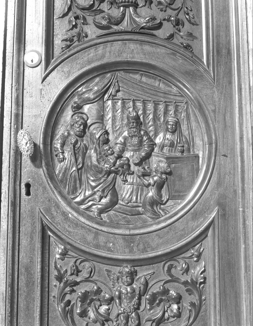 circoncisione di Gesù Bambino (rilievo) - bottega veneta (sec. XIX)