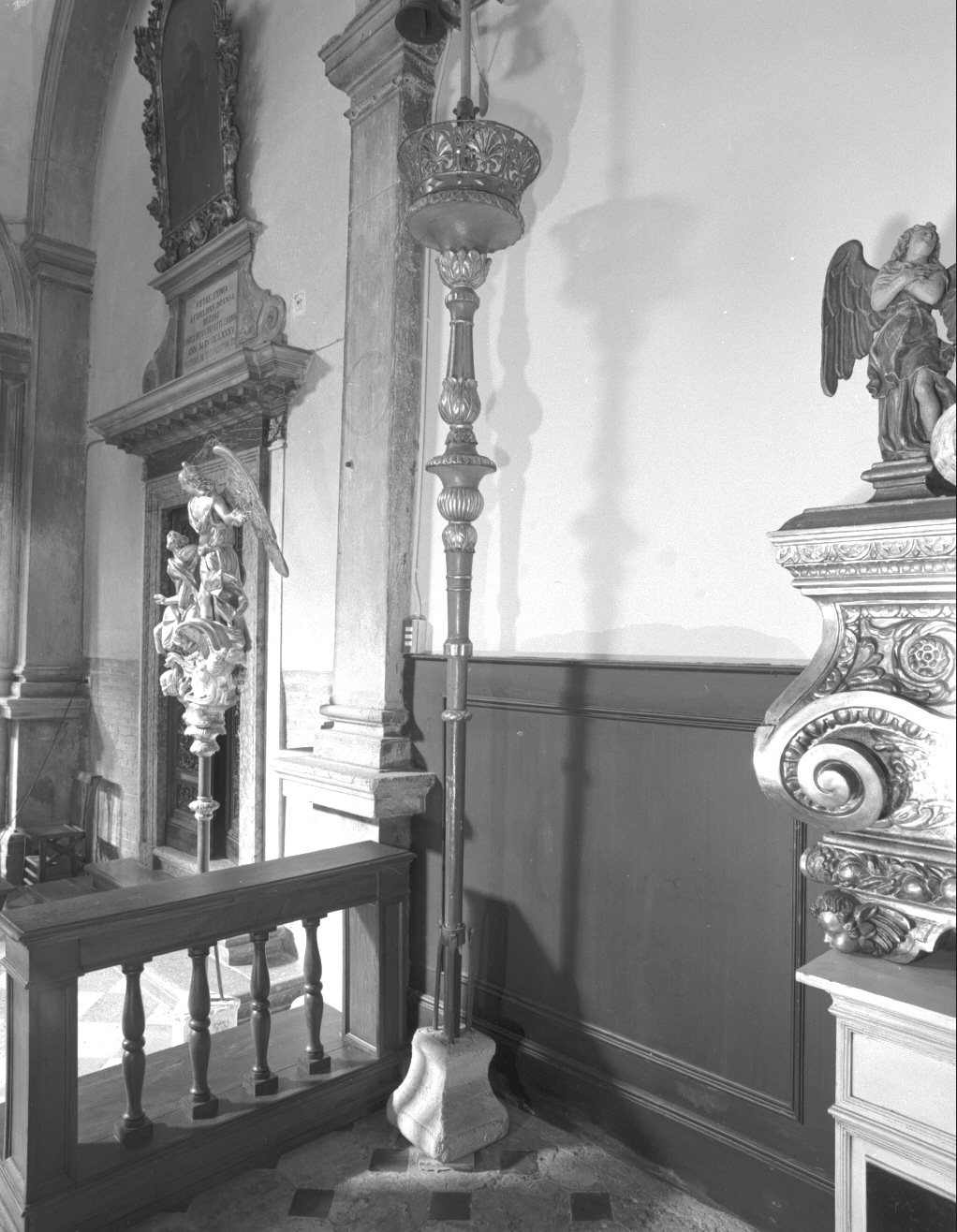 torciera, serie - bottega veneziana (sec. XVIII)