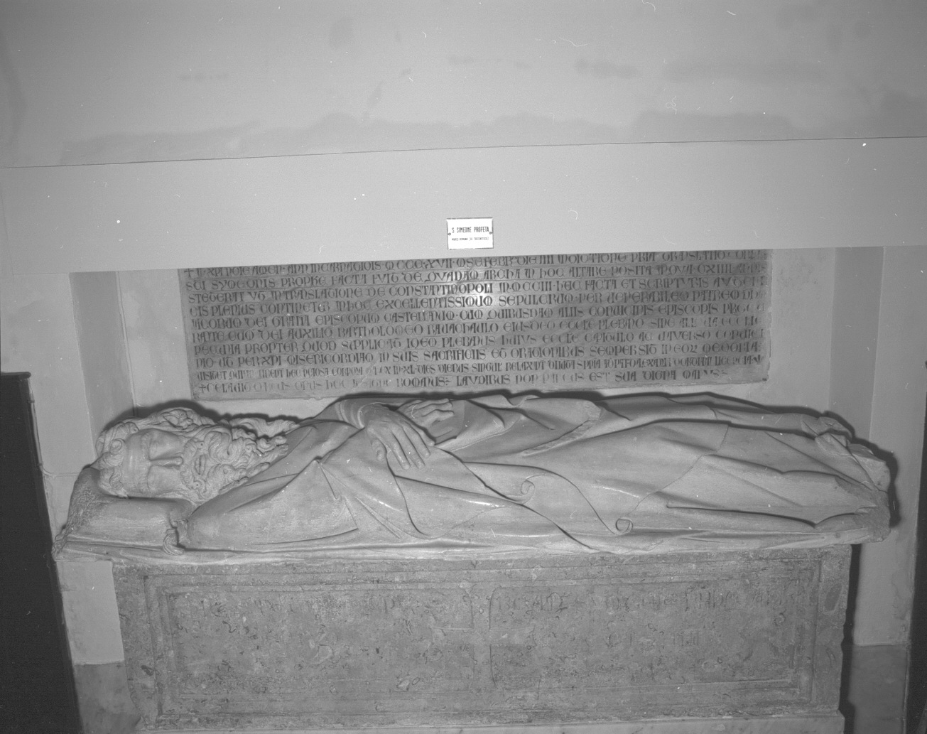 San Simeone (statua) di Marco Romano (sec. XIV)