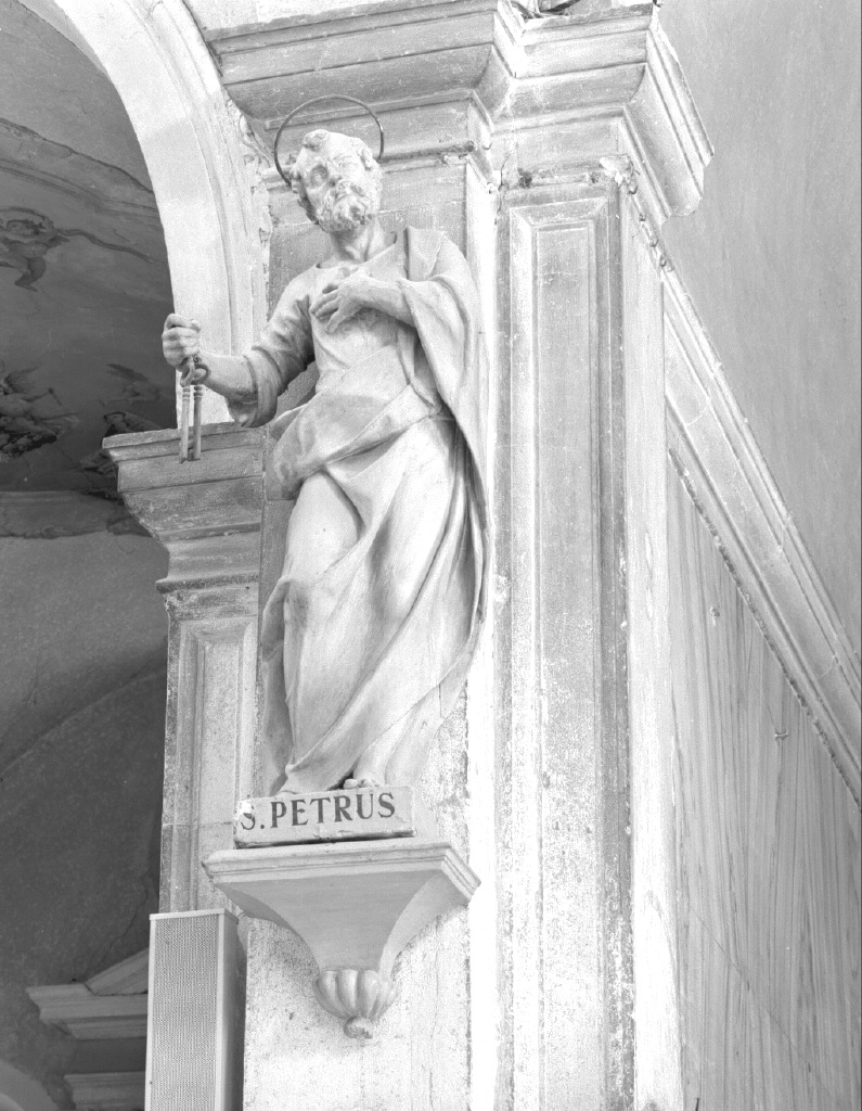 San Pietro Apostolo (statua) di Terilli Francesco (prima metà sec. XVII)