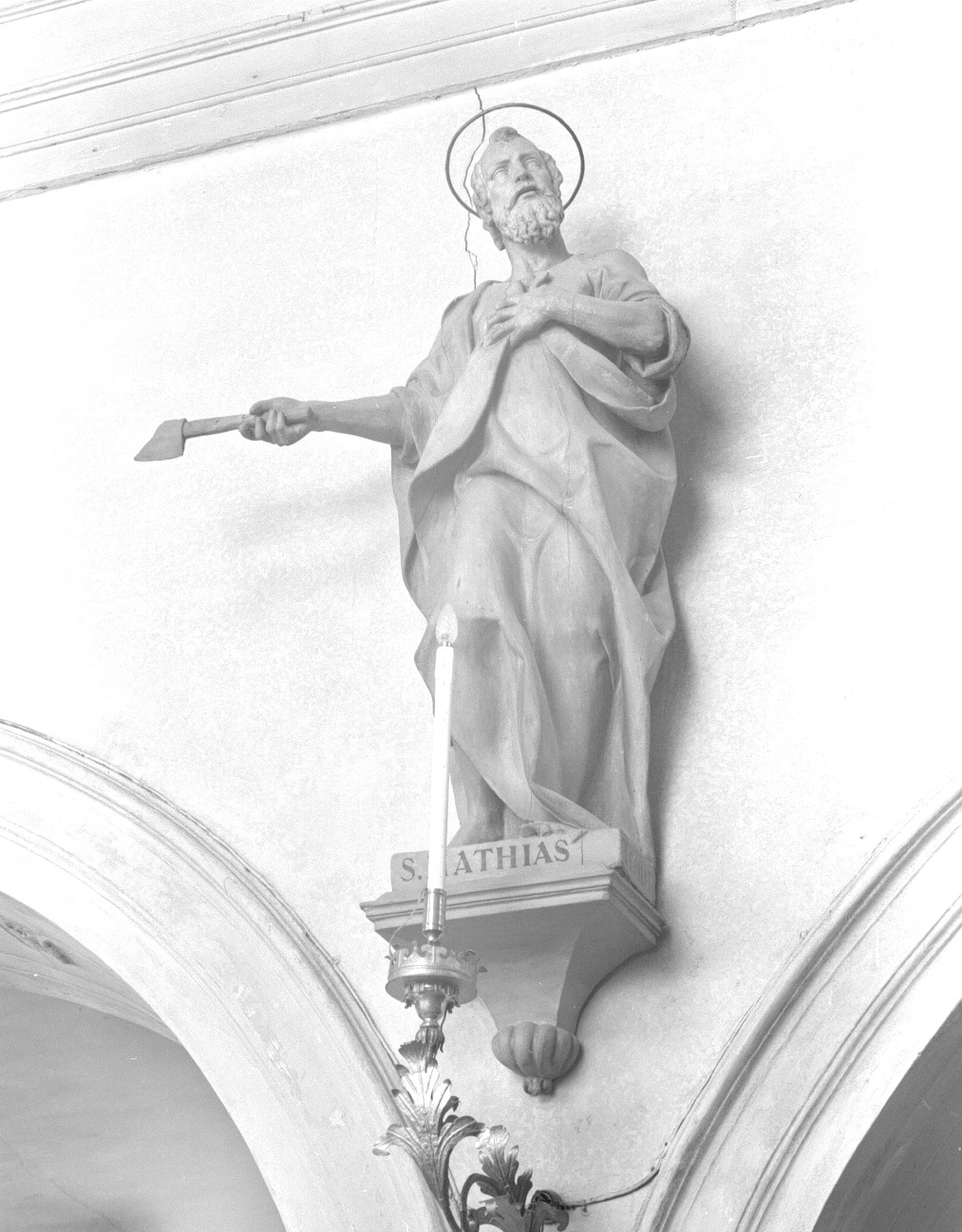 San Mattia (statua) di Terilli Francesco (prima metà sec. XVII)