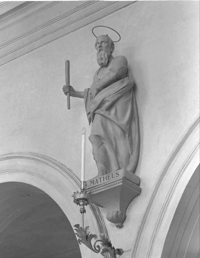 San Matteo Evangelista (statua) di Terilli Francesco (prima metà sec. XVII)
