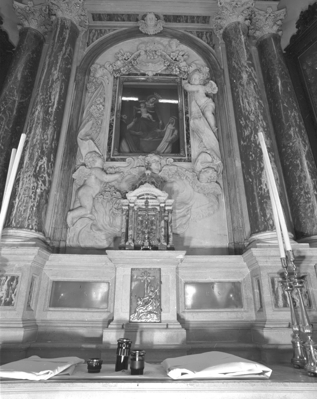 cornice architettonica - ambito veneto (fine/inizio secc. XVII/ XVIII)