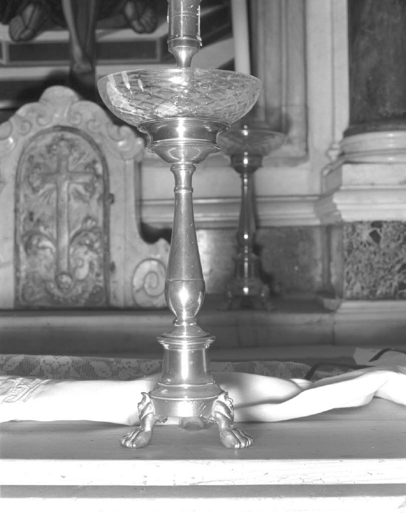 candelabro, serie - bottega veneta (sec. XIX)