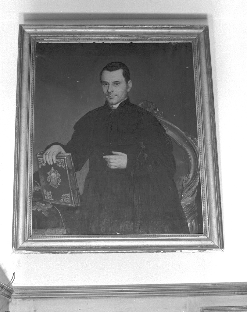 ritratto di ecclesiastico (dipinto) - ambito veneto (primo quarto sec. XX)