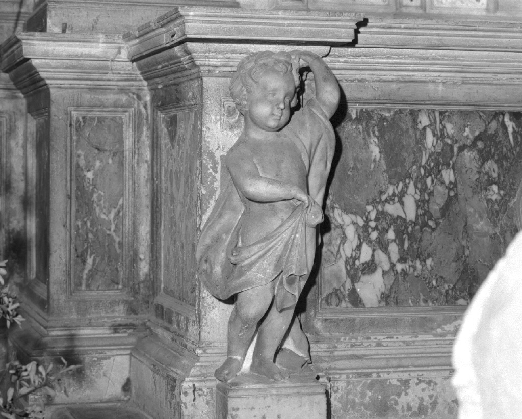 putto (scultura, elemento d'insieme) - ambito veneto (sec. XVIII)