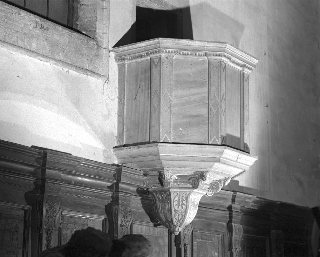pulpito - ambito veneto (sec. XVII)