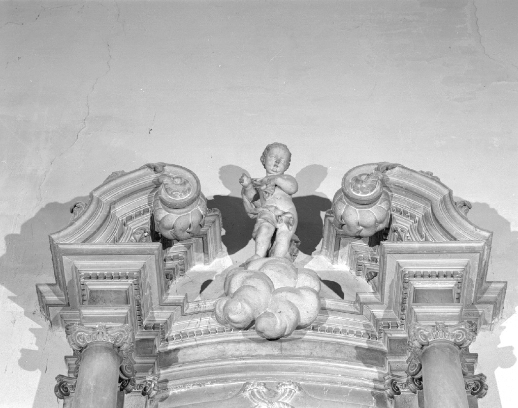 putto (scultura, elemento d'insieme) - ambito veneto (sec. XVII)