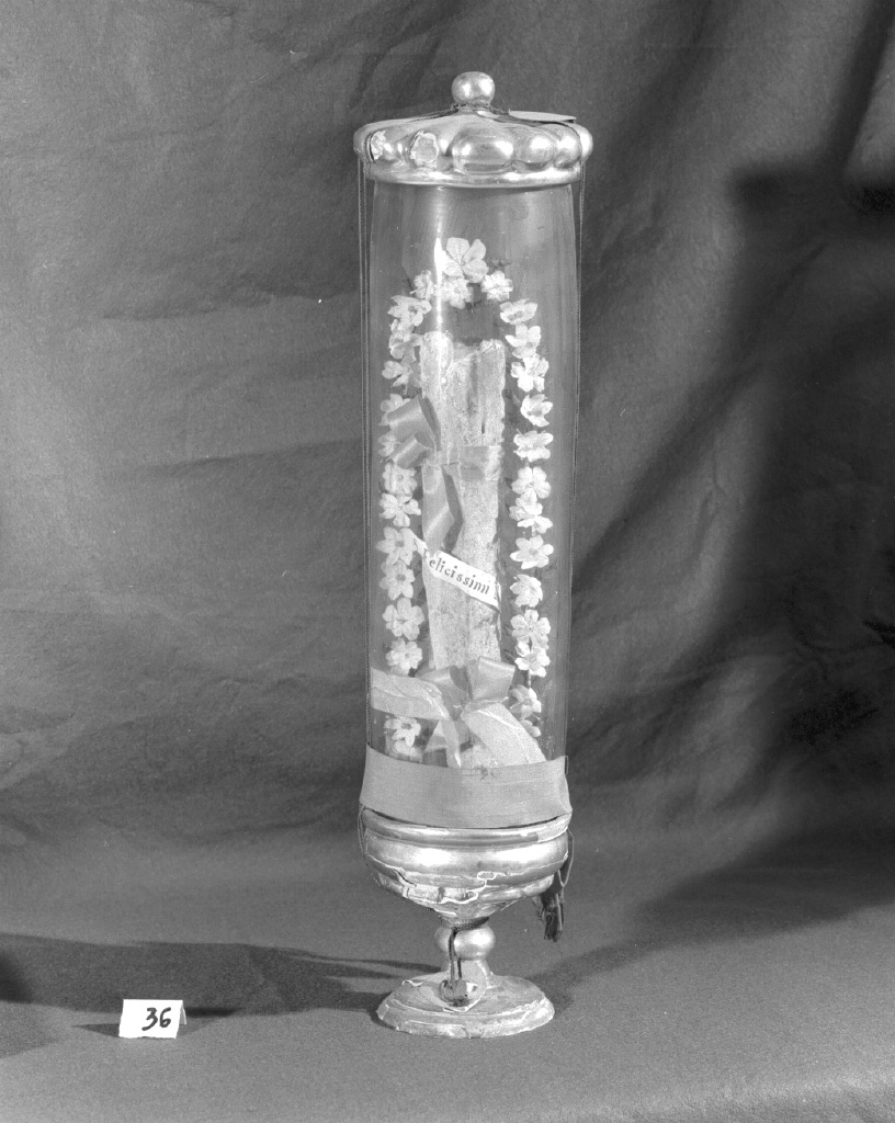 fiala di pellegrinaggio - bottega veneta (sec. XIX)