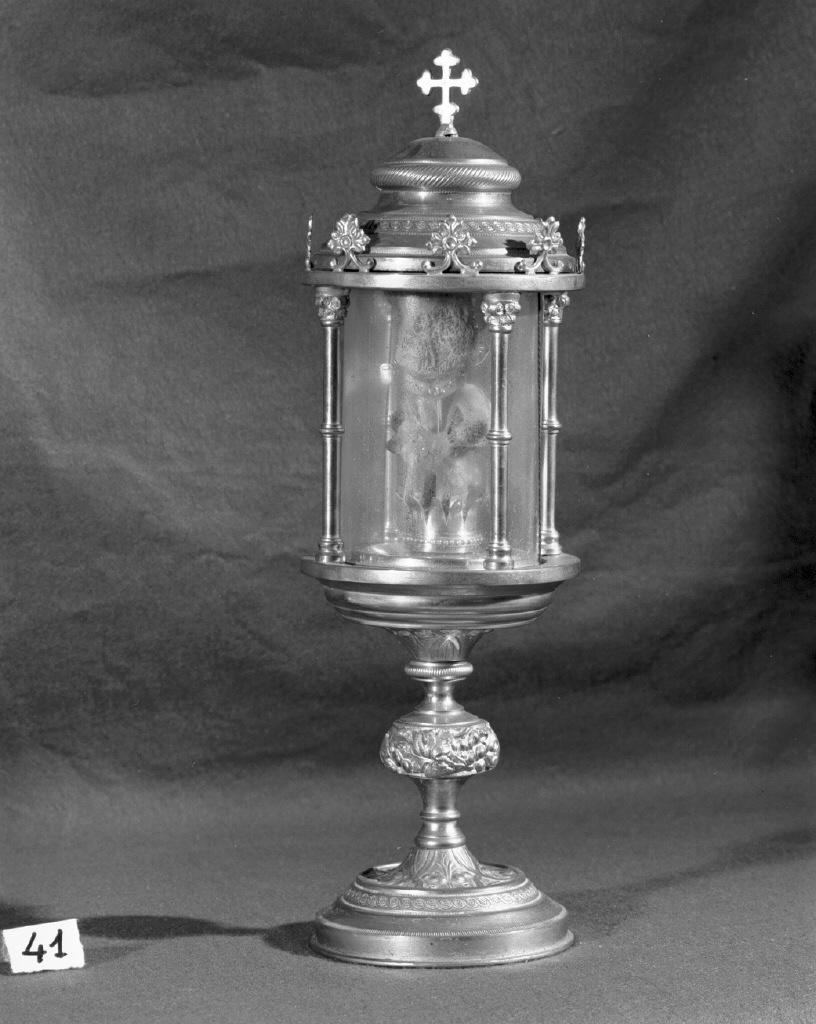 reliquiario - manifattura italiana (seconda metà sec. XIX)