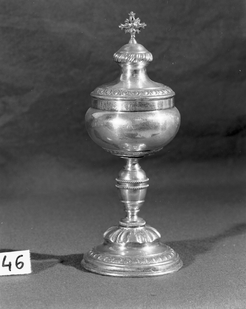 pisside - bottega veneta (fine/inizio secc. XIX/ XX)