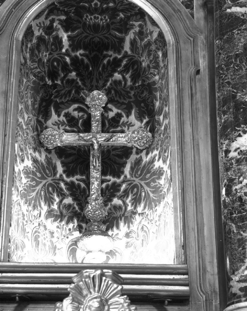 croce processionale - bottega veneziana (secc. XVII/ XVIII)