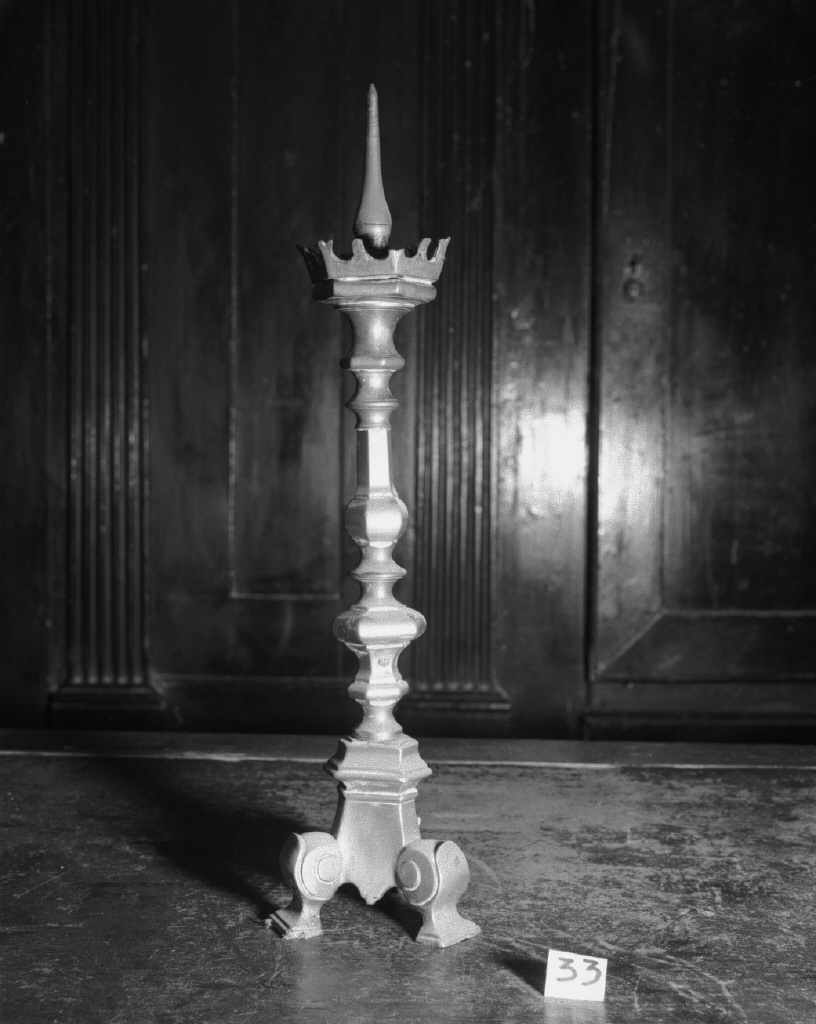 candelabro - bottega veneta (ultimo quarto sec. XVIII)