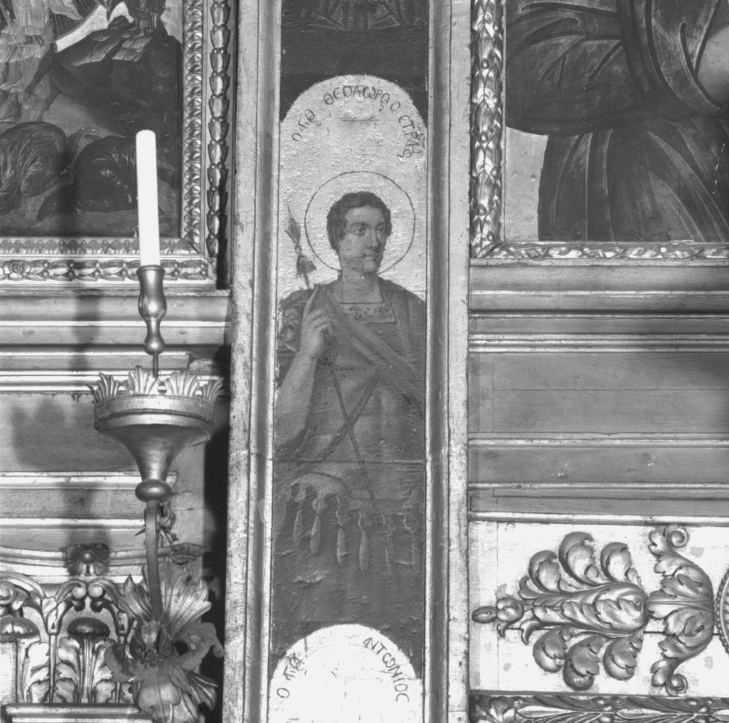 San Teodoro patrono di Venezia (dipinto) - ambito greco (sec. XIX)