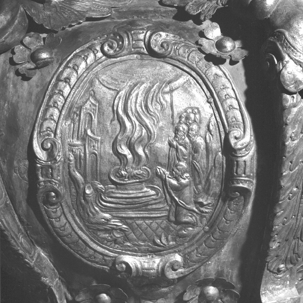 scena biblica (rilievo, elemento d'insieme) - ambito veneto (sec. XVIII)