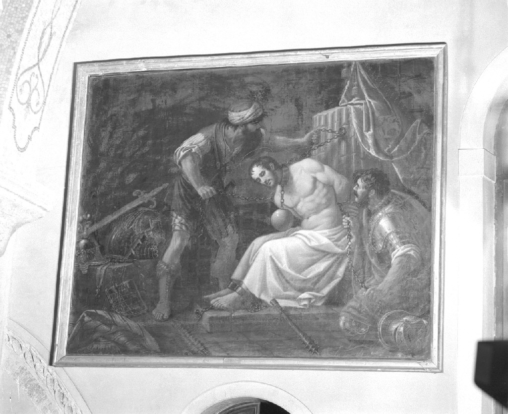 San Girolamo Miani prigioniero (dipinto) di Querena Lattanzio (fine sec. XVIII)