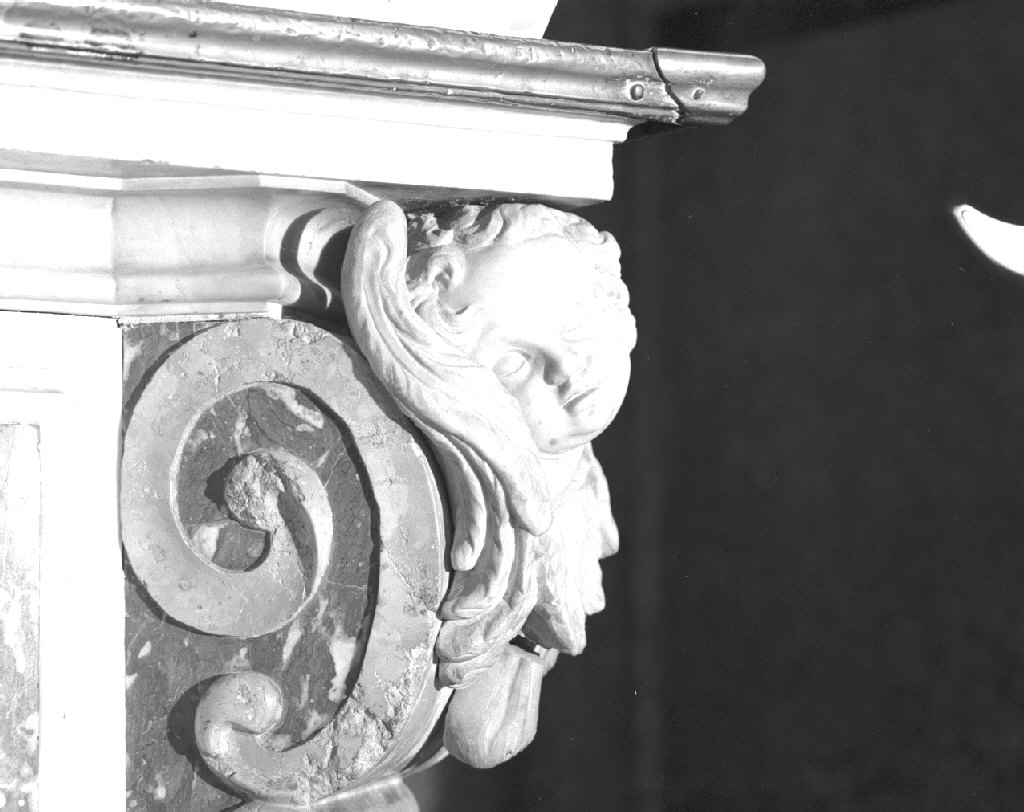 cherubino (scultura, elemento d'insieme) - ambito veneto (prima metà sec. XVIII)