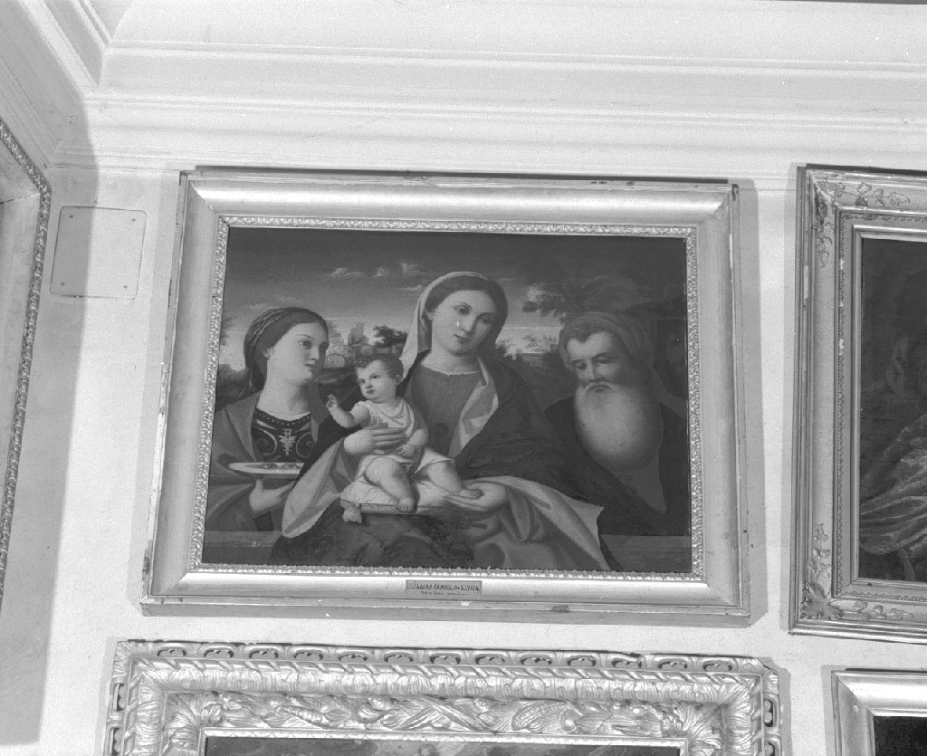 Sacra Famiglia/ Santa Lucia (dipinto) di Duia Pietro (attribuito) (prima metà sec. XVI)