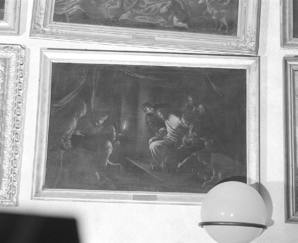 riposo di Cristo flagellato (dipinto) di Dal Ponte Leandro detto Leandro Bassano (scuola) (seconda metà sec. XVI)