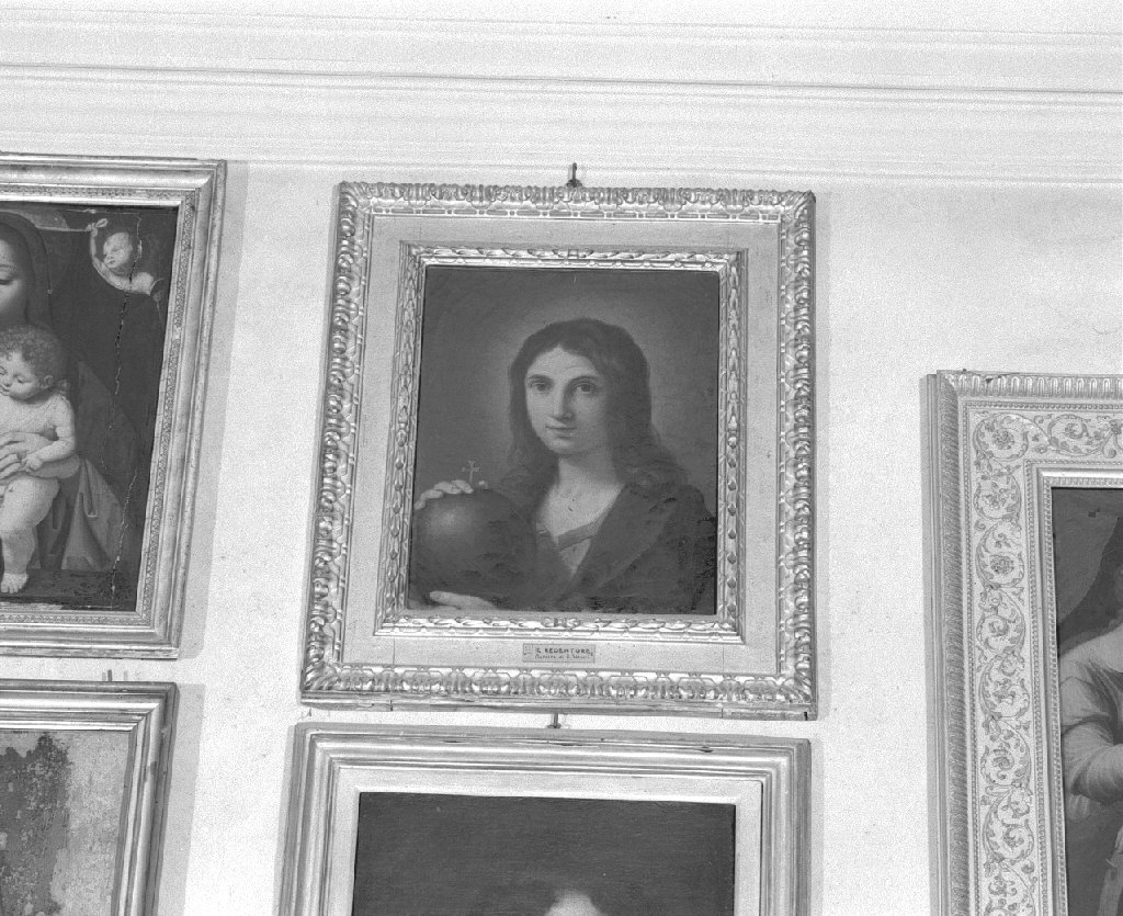 Cristo Salvatore (dipinto) di Strozzi Bernardo (maniera) (prima metà sec. XVII)