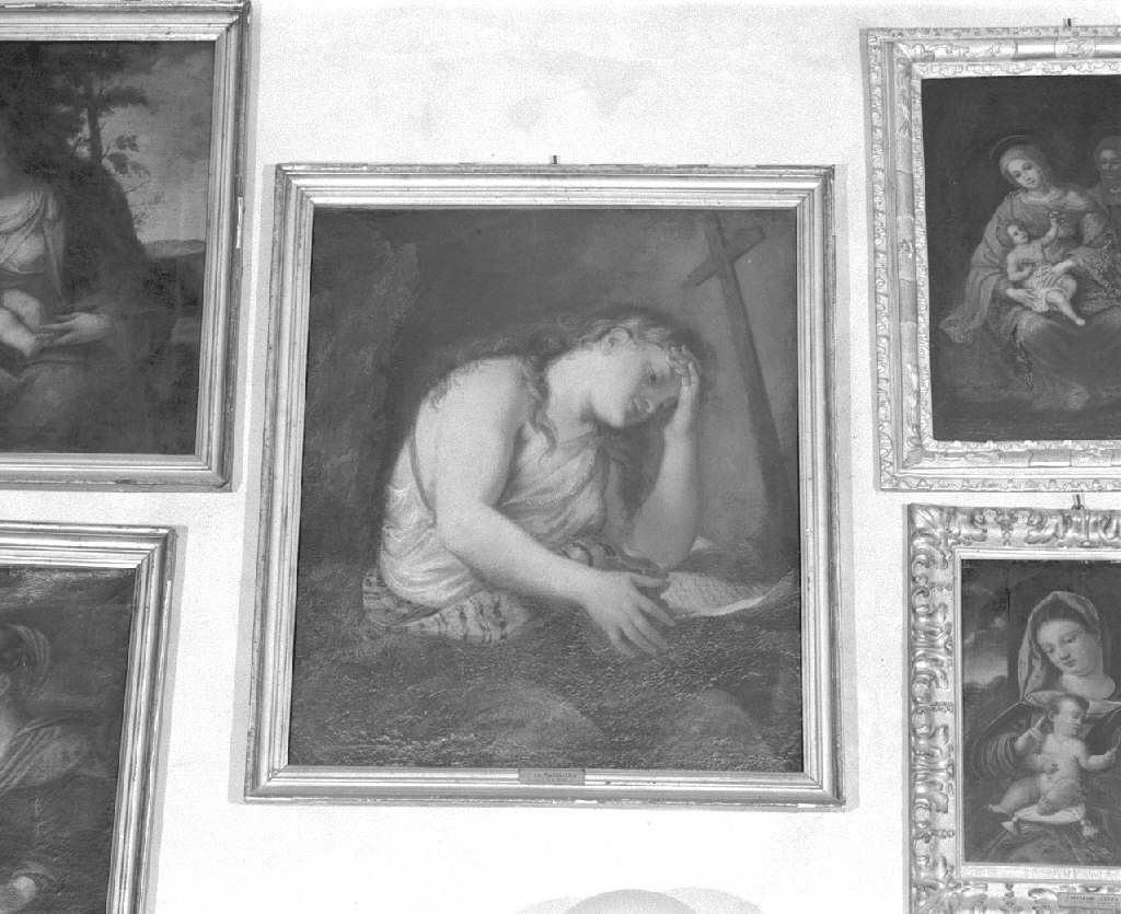 Santa Maria Maddalena leggente (dipinto) di Pittoni Giovanni Battista (maniera) (prima metà sec. XVIII)