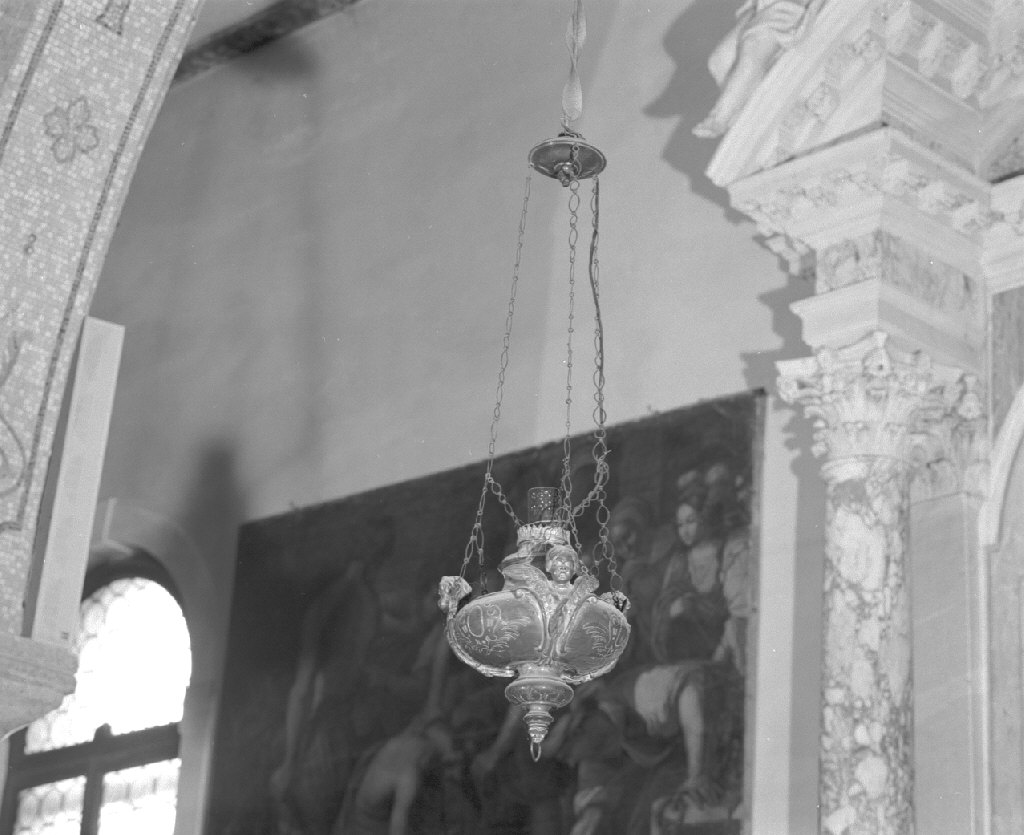 lampada pensile - ambito veneto (sec. XIX)