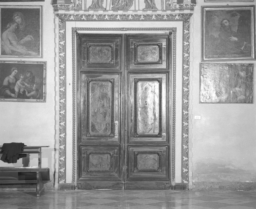 porta - a due battenti - ambito veneto (ultimo quarto sec. XIX)