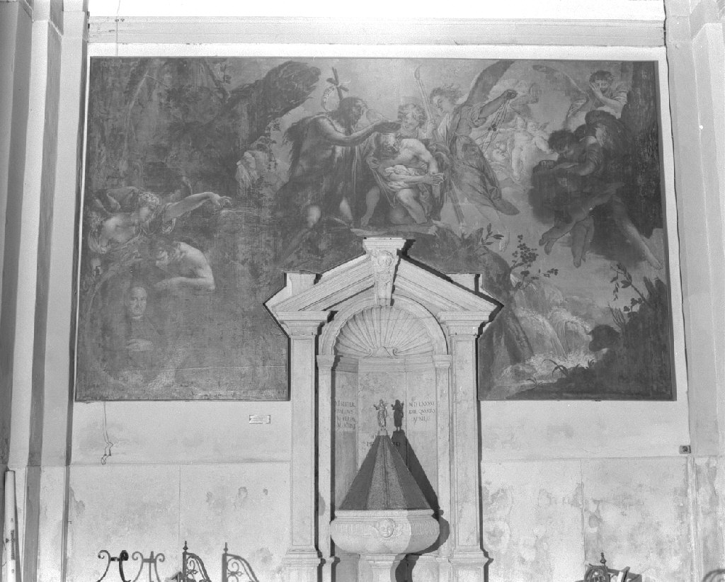 battesimo di Cristo (dipinto) di Fontebasso Francesco (prima metà sec. XVIII)