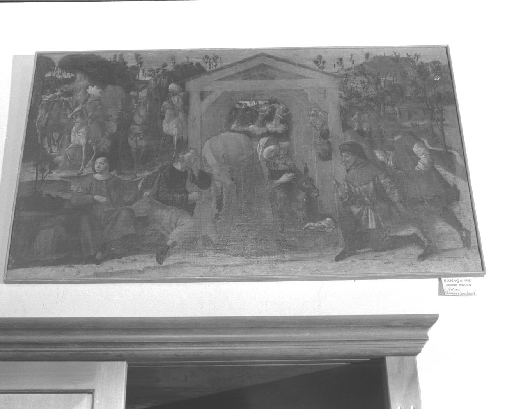 adorazione dei Re Magi (dipinto) di Mansueti Giovanni (secc. XV/ XVI)