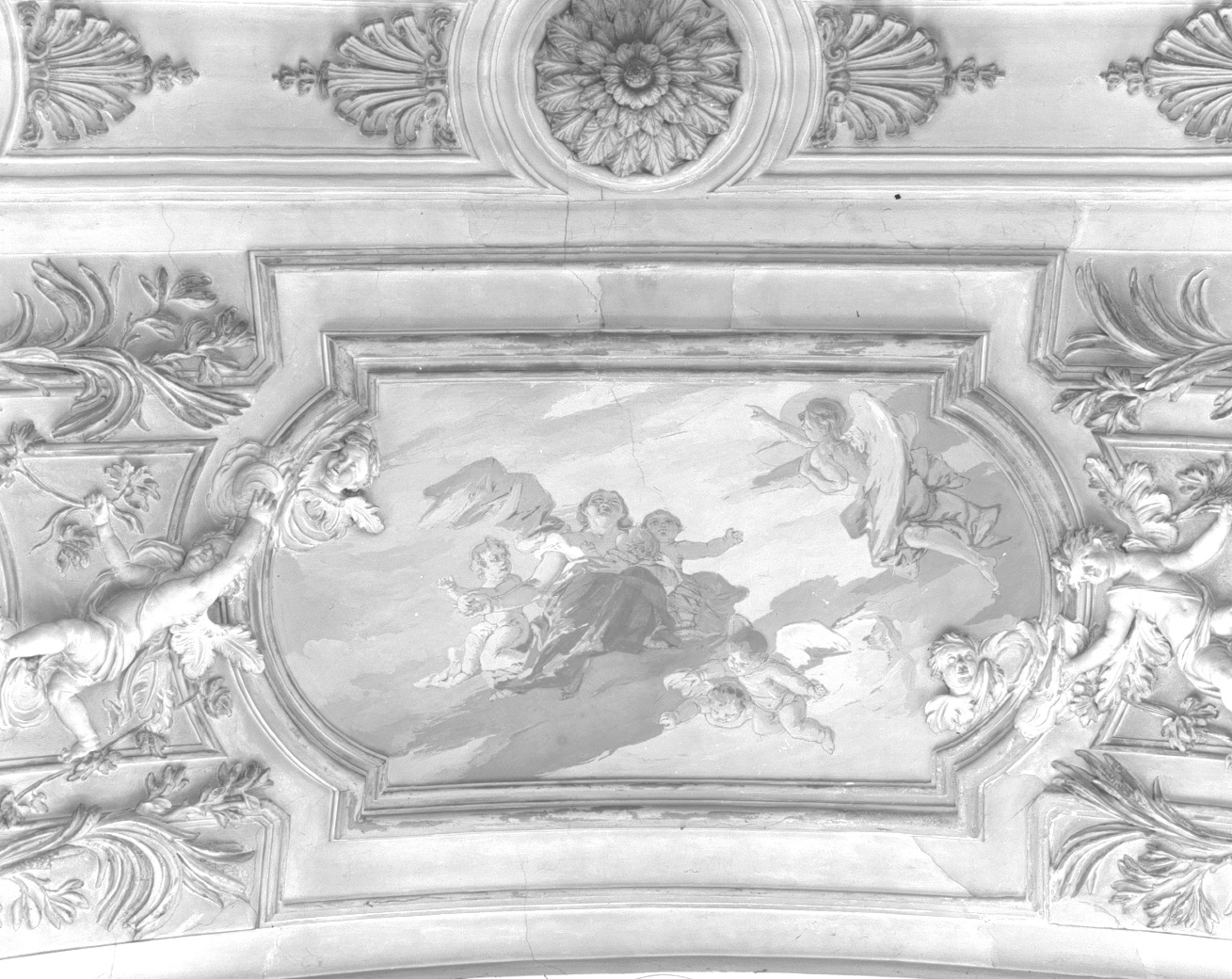 Carità (dipinto) di Zompini Gaetano (attribuito) (sec. XVIII)