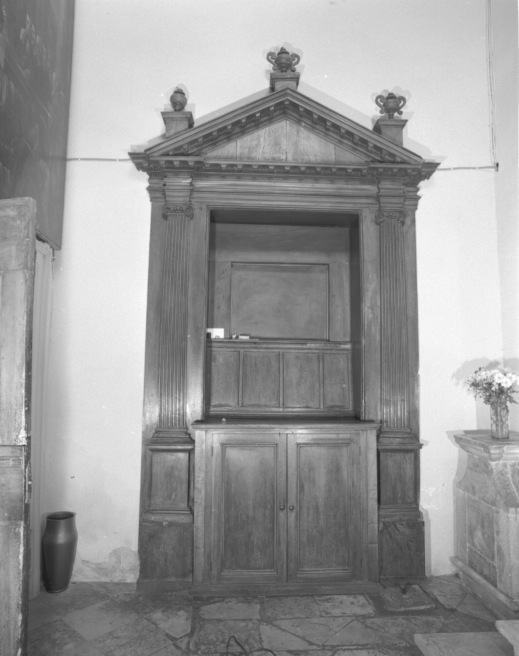 armadio da sacrestia - bottega veneta (sec. XVII)