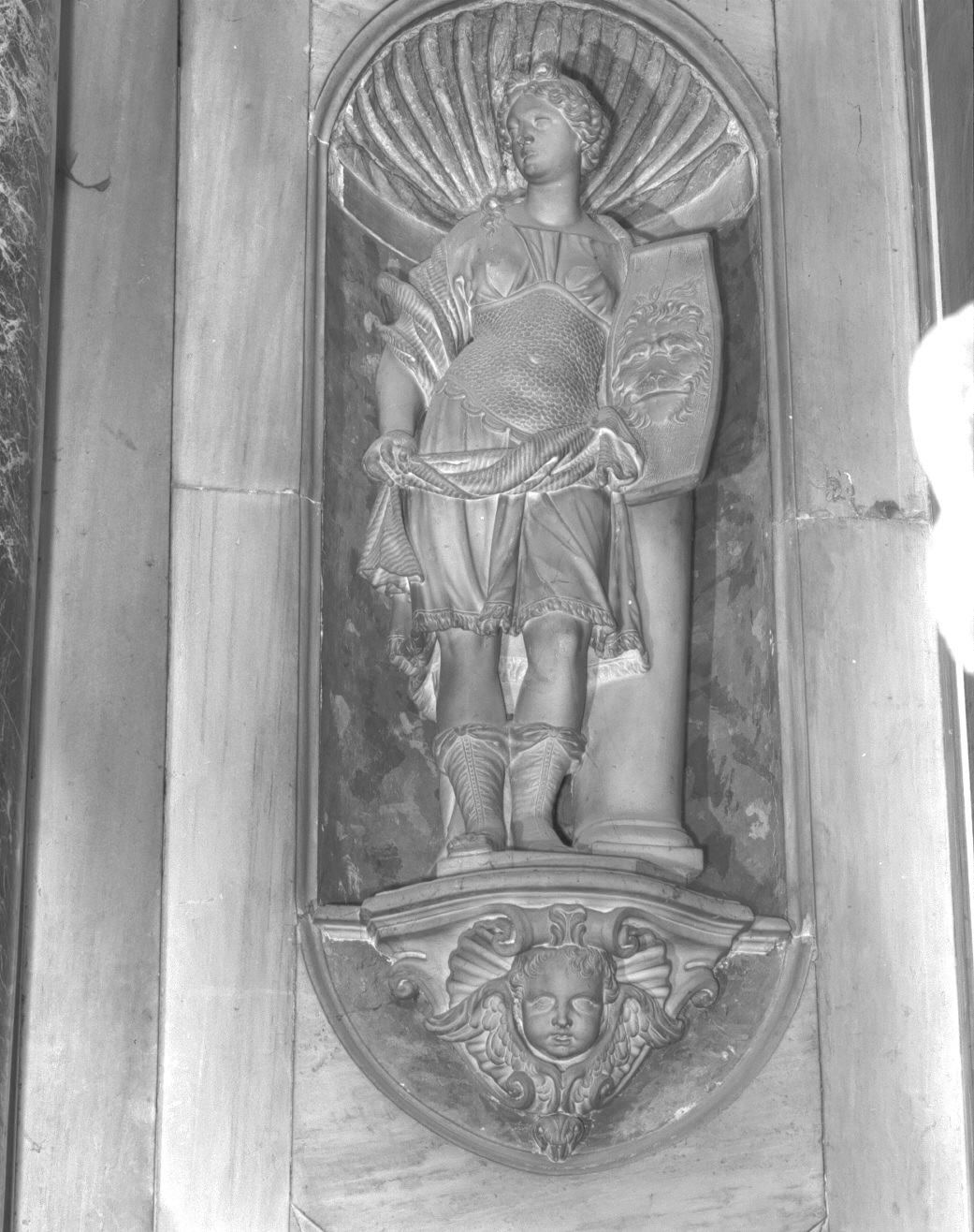 allegoria della Fortezza (statua) - ambito veneto (ultimo quarto sec. XVIII)