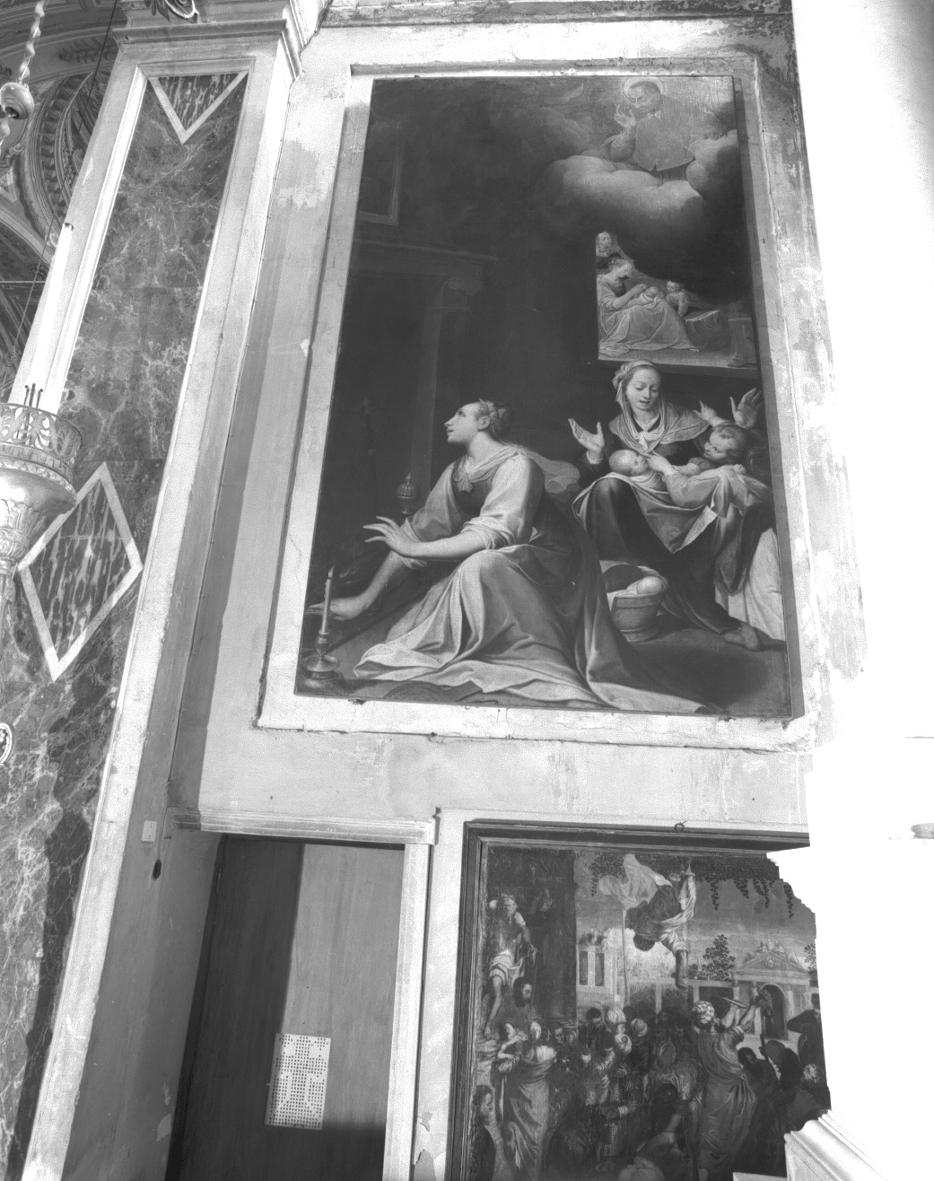 San Carlo Borromeo dà la vista a un fanciullo (dipinto) di Procaccini Camillo (sec. XVII)