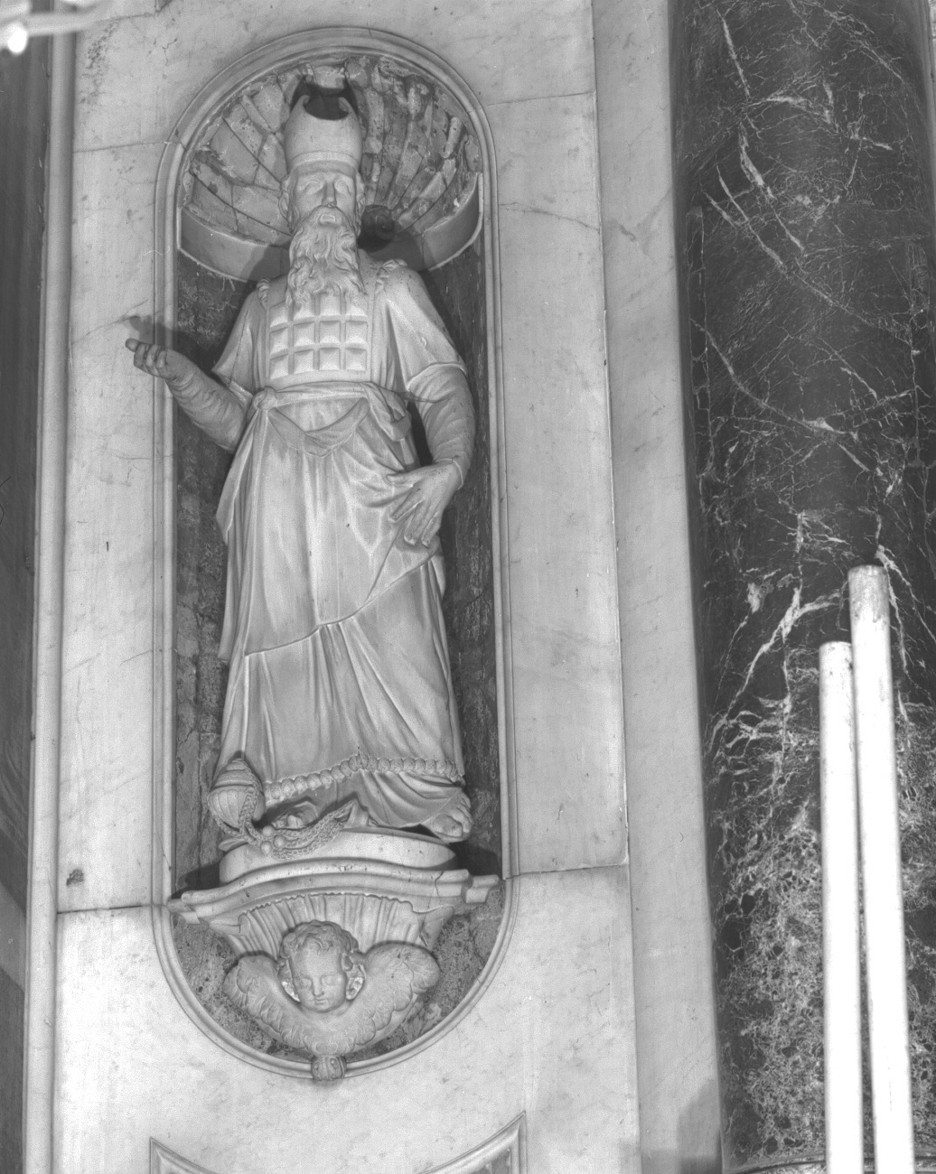 sacerdote (statua) di Morlaiter Giovanni Maria (primo quarto sec. XVII)