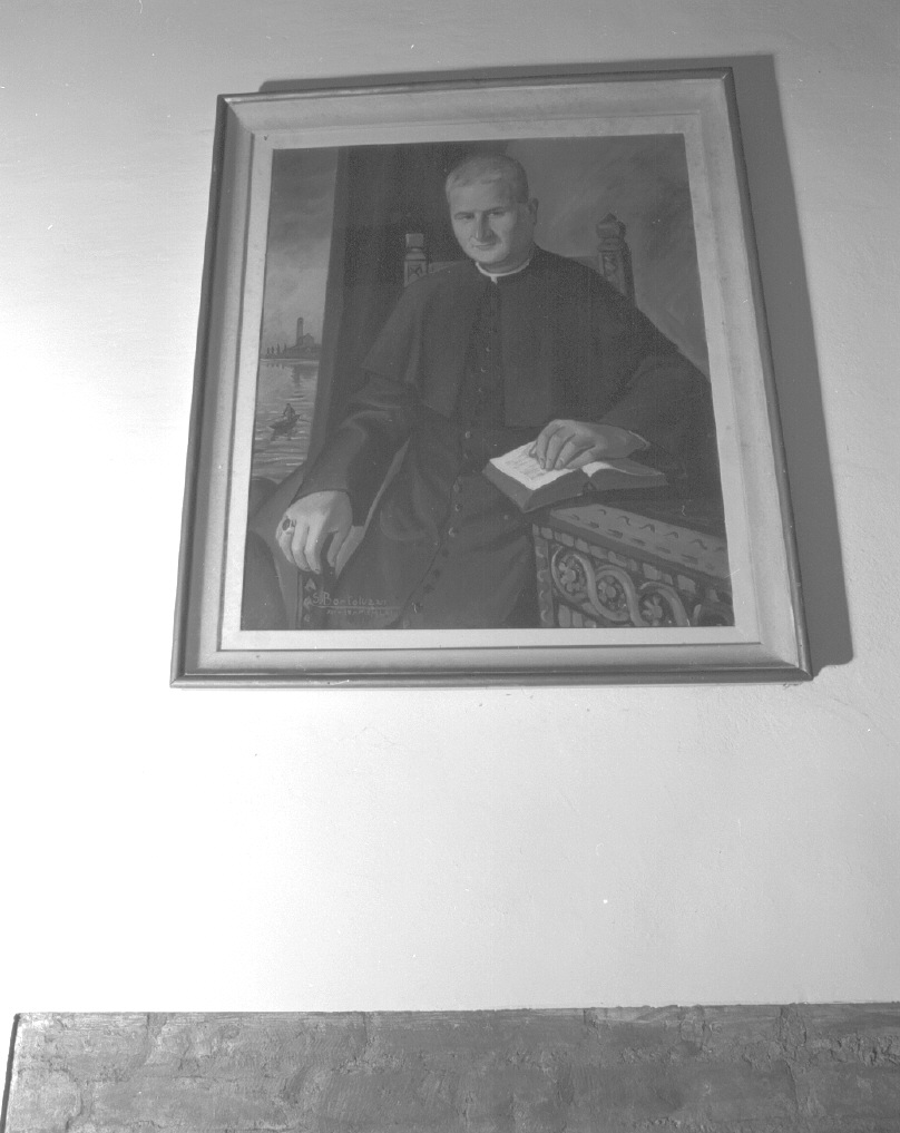 ritratto di ecclesiastico (dipinto) - ambito veneto (sec. XIX)