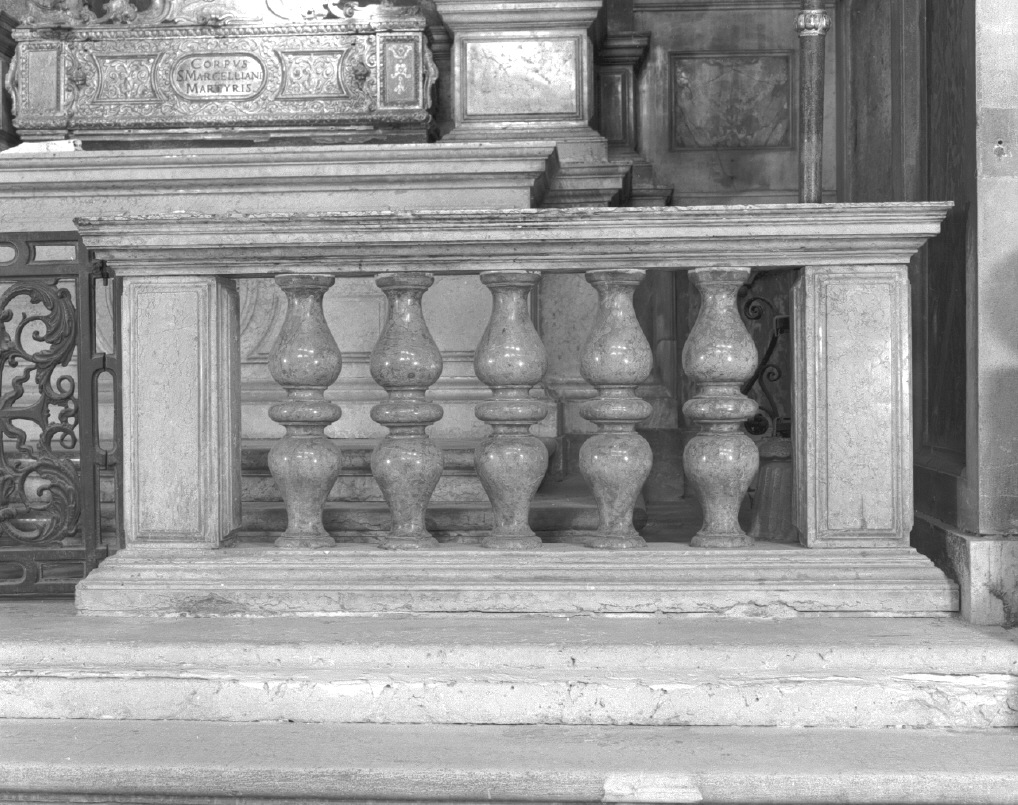 balaustrata - bottega veneta (primo quarto sec. XVII)