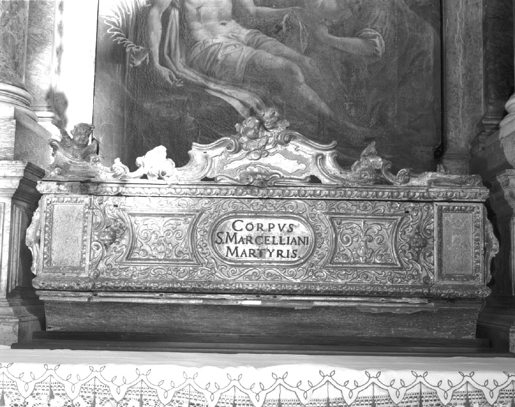 sarcofago - ambito veneto (seconda metà sec. XVIII)