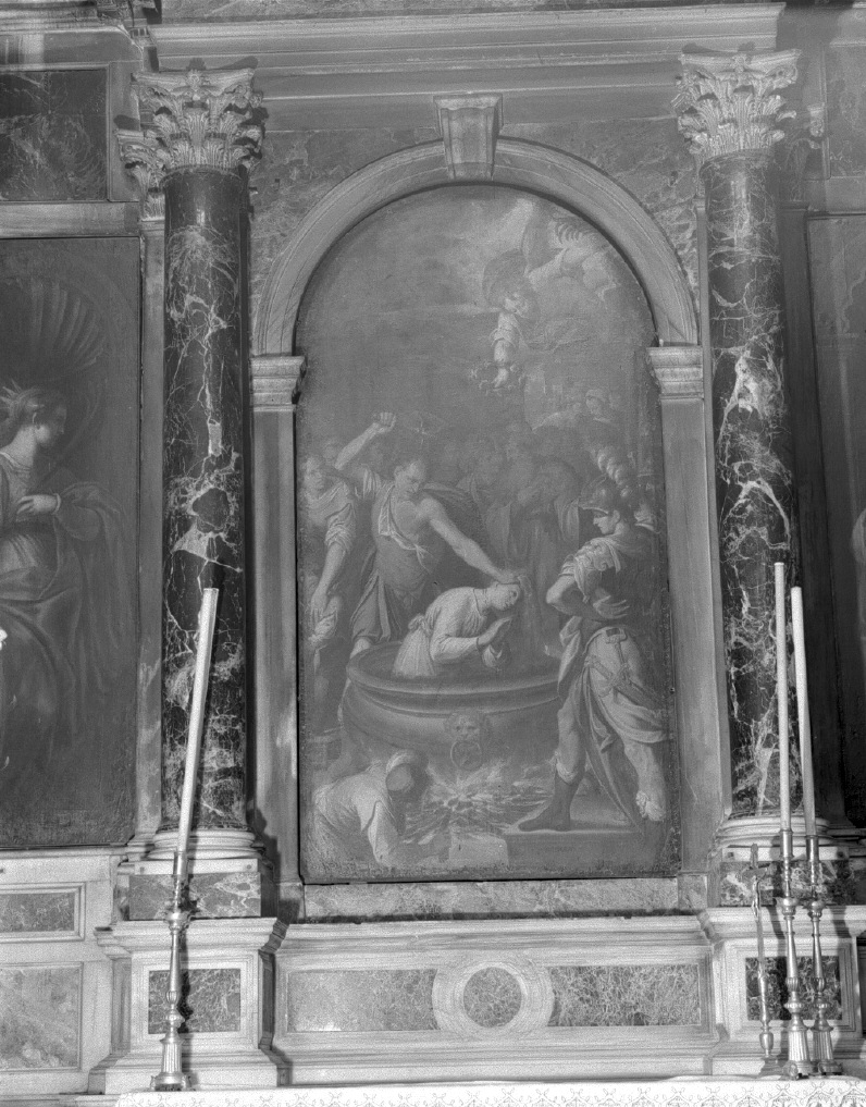 martirio di Santa Cecilia (dipinto) di Procaccini Camillo (prima metà sec. XVII)