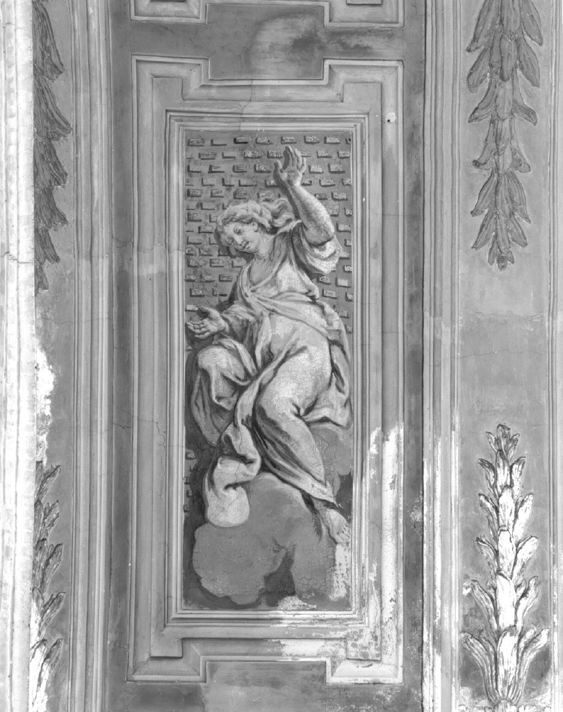 figura allegorica femminile (dipinto) di Zompini Gaetano (sec. XVIII)