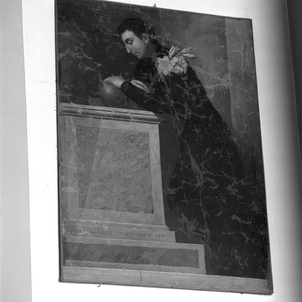 San Luigi Gonzaga (dipinto) - ambito veneto (sec. XIX)